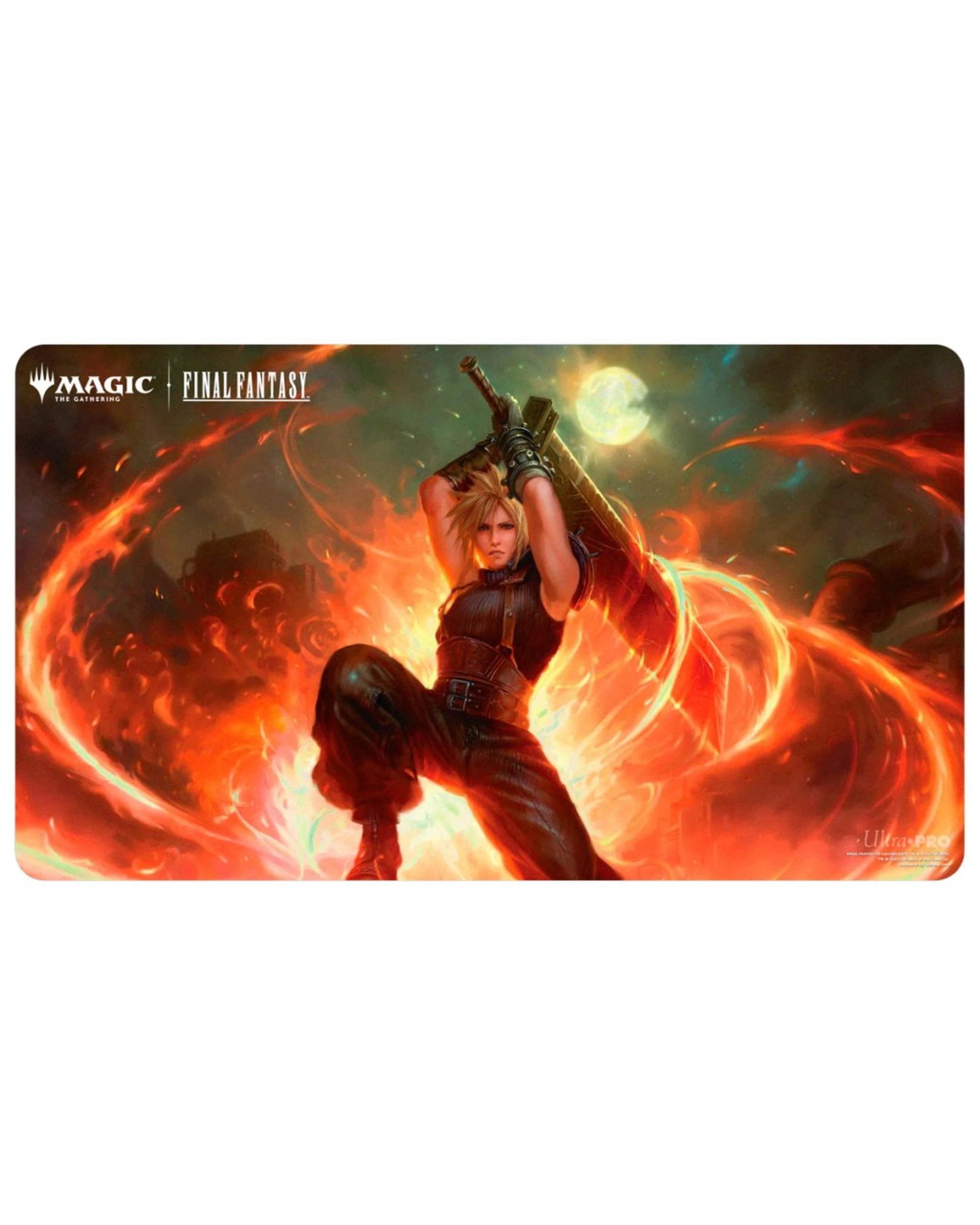 1 ULTRA PRO Magic the Gathering Final Fantasy Cloud Strife ex-SOLDIER Playmat - Multi, 1 of 1