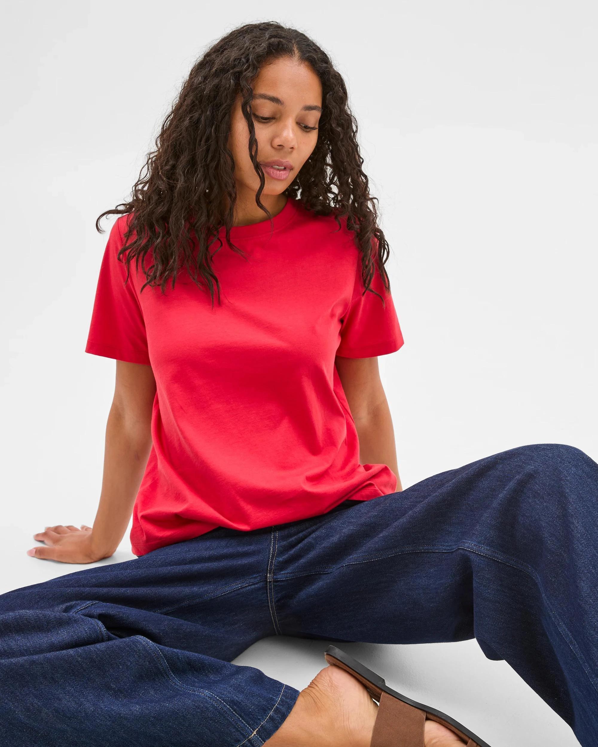 6 Target Australian Cotton Classic T-Shirt SCARLET, 6 of 6