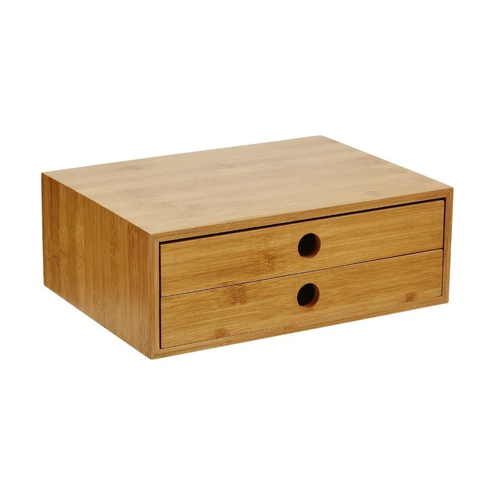 3 Otto Landscape 2 Drawer Cabinet Bamboo, 3 of 8