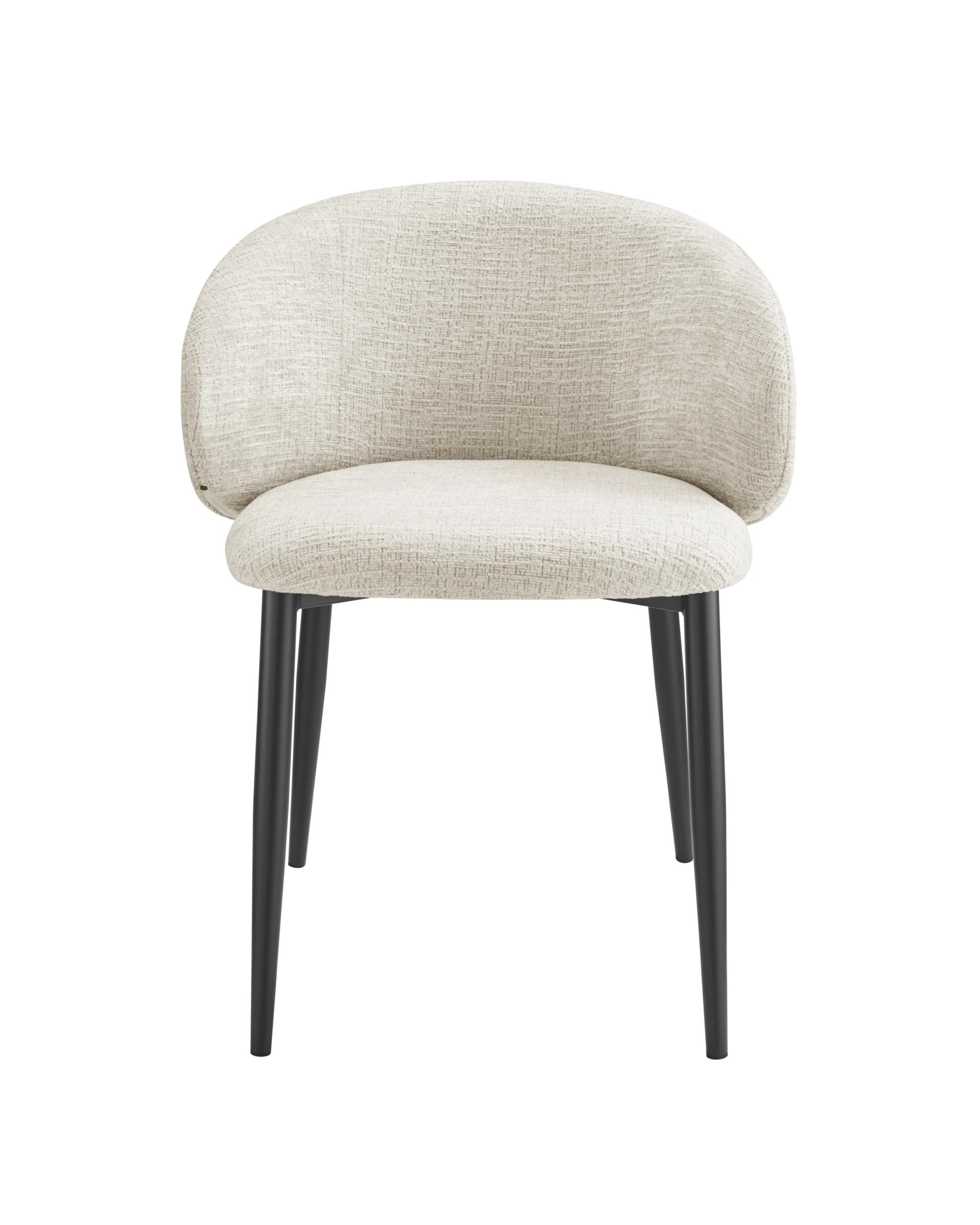 4 Kodu Dining Chairs Pair (Set of 2) - Beige, 4 of 10