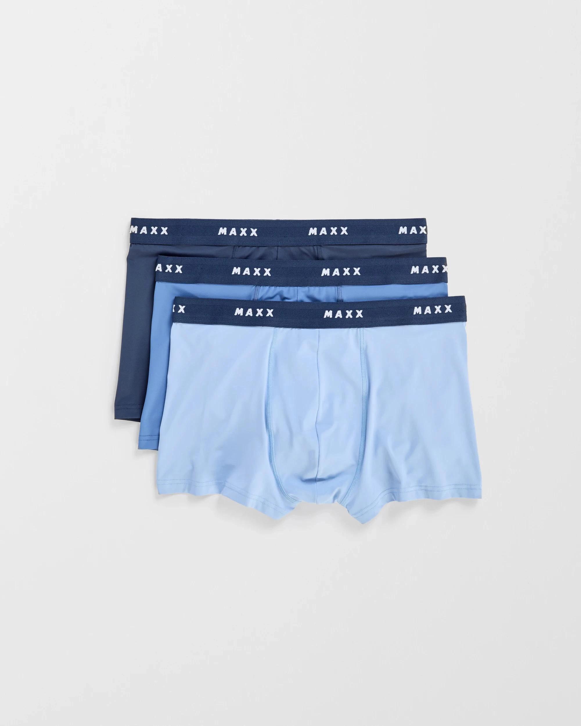 1 Maxx Microfibre Trunks 3 Pack BLUE, 1 of 1