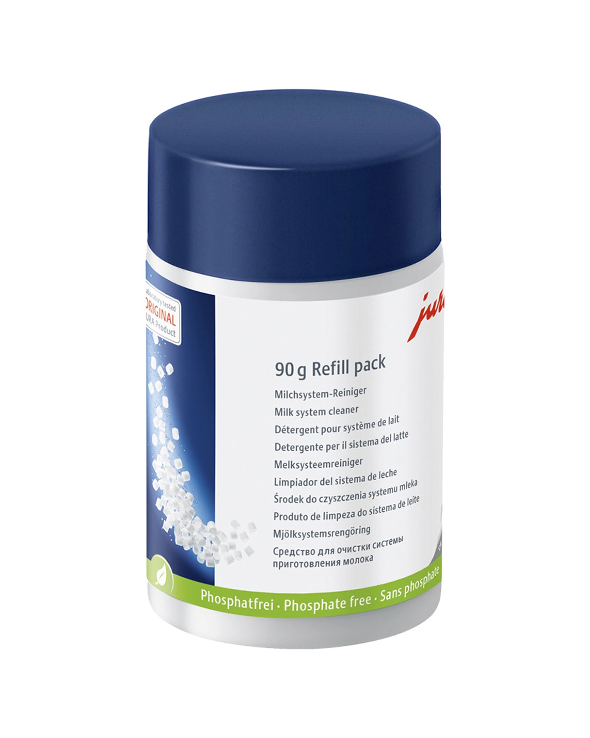 1 Jura Milk System Residue/build-up Coffee Machine Cleaner Tablets/tabs 90g Refill
 - White, 1 of 3