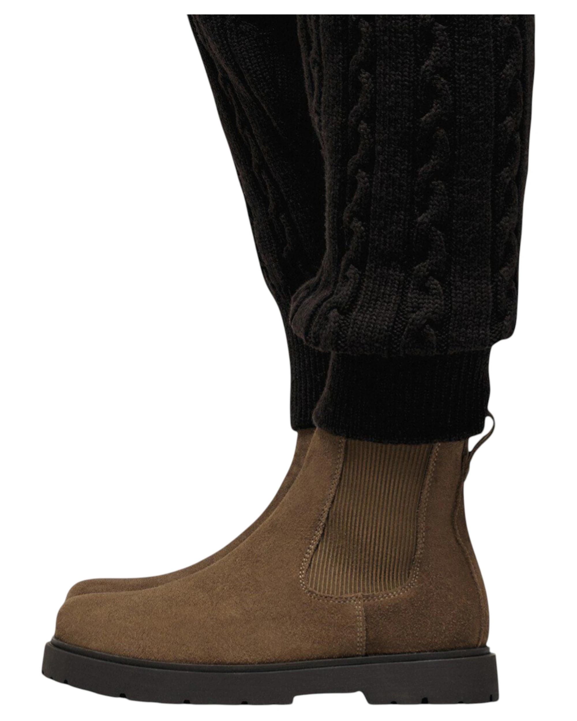 4 Birkenstock Mens Highwood Shoes Suede Leather Boots DARK TEA, 4 of 7
