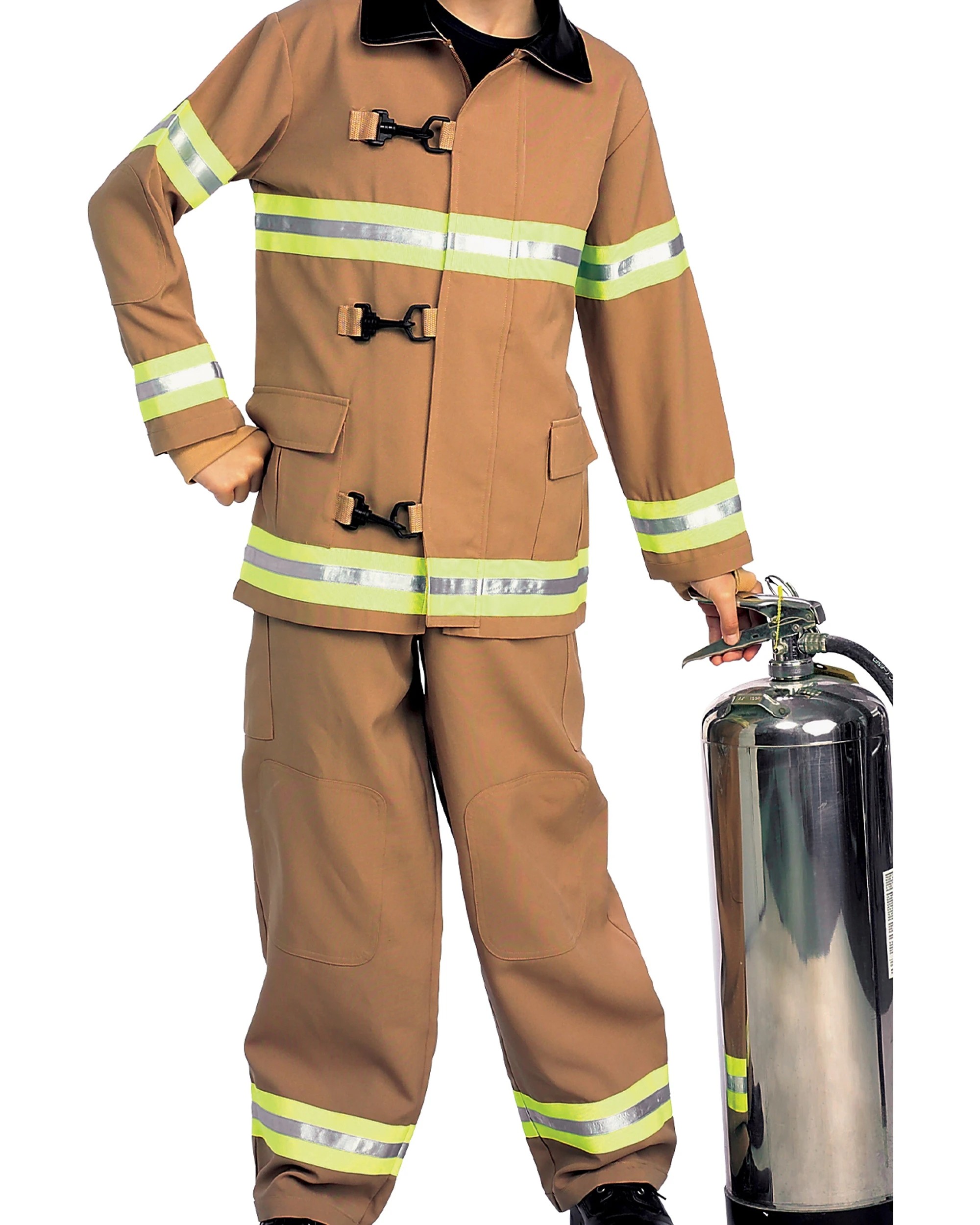 3 Rubies Fire Fighter Boys Dress Up Costume Size S - Multi, 3 of 3