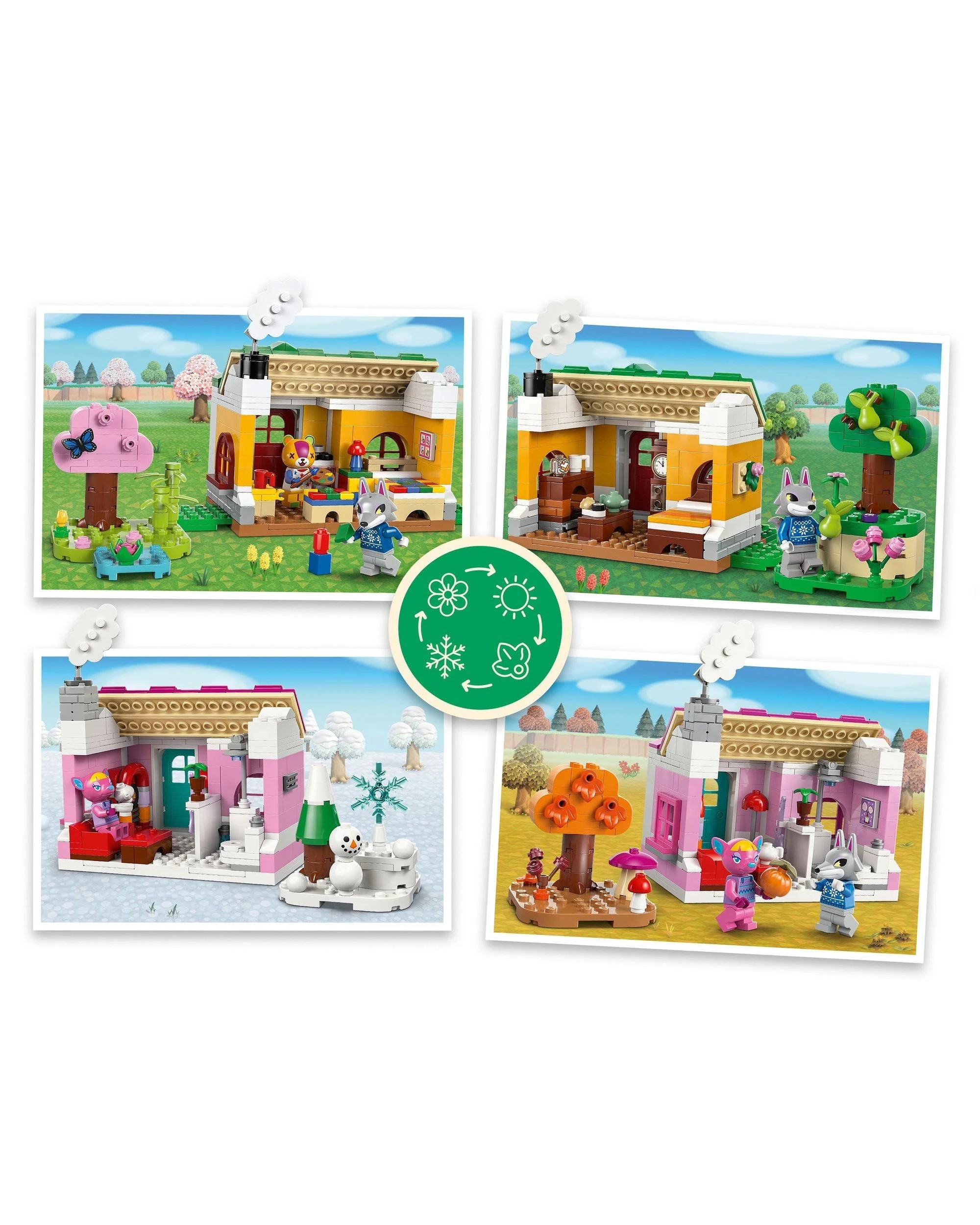 7 LEGO® Animal Crossing Creative Houses: Seasons of Fun 77057 - Multi, 7 of 10