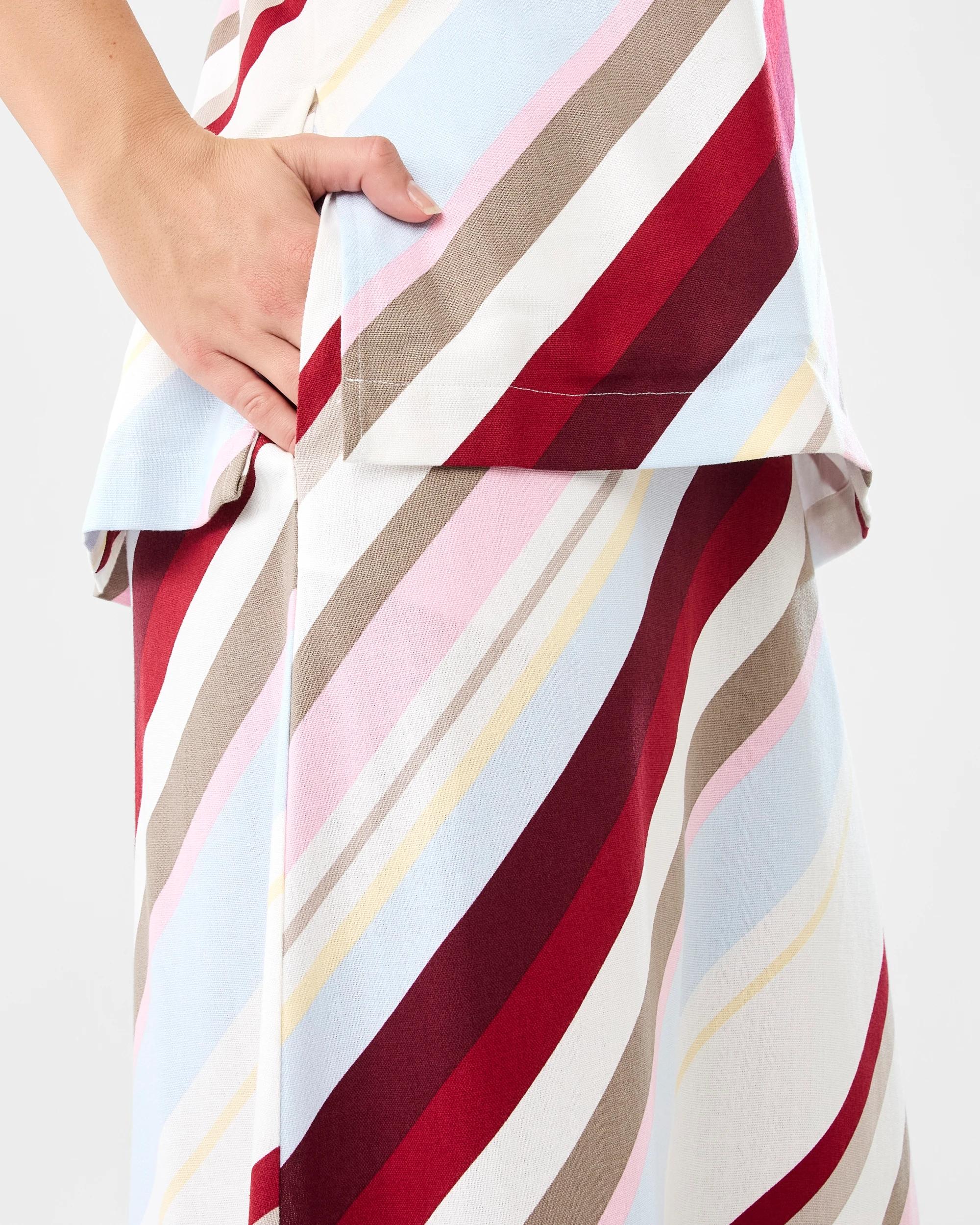 5 A-Line Maxi Skirt Icrem Cld, 5 of 7