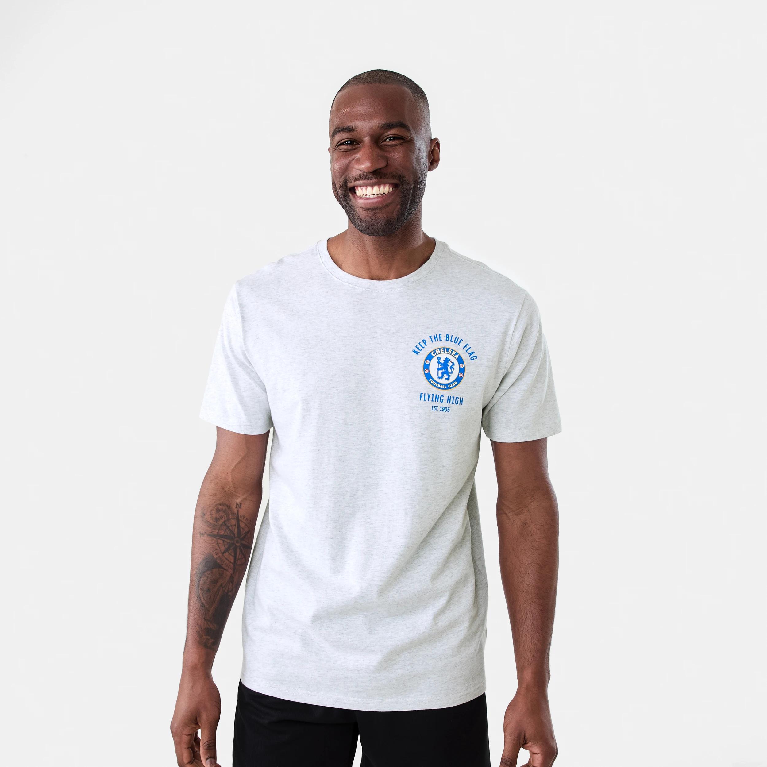 1 Official EPL Adult T-shirt WHITE CHELSEA, 1 of 6