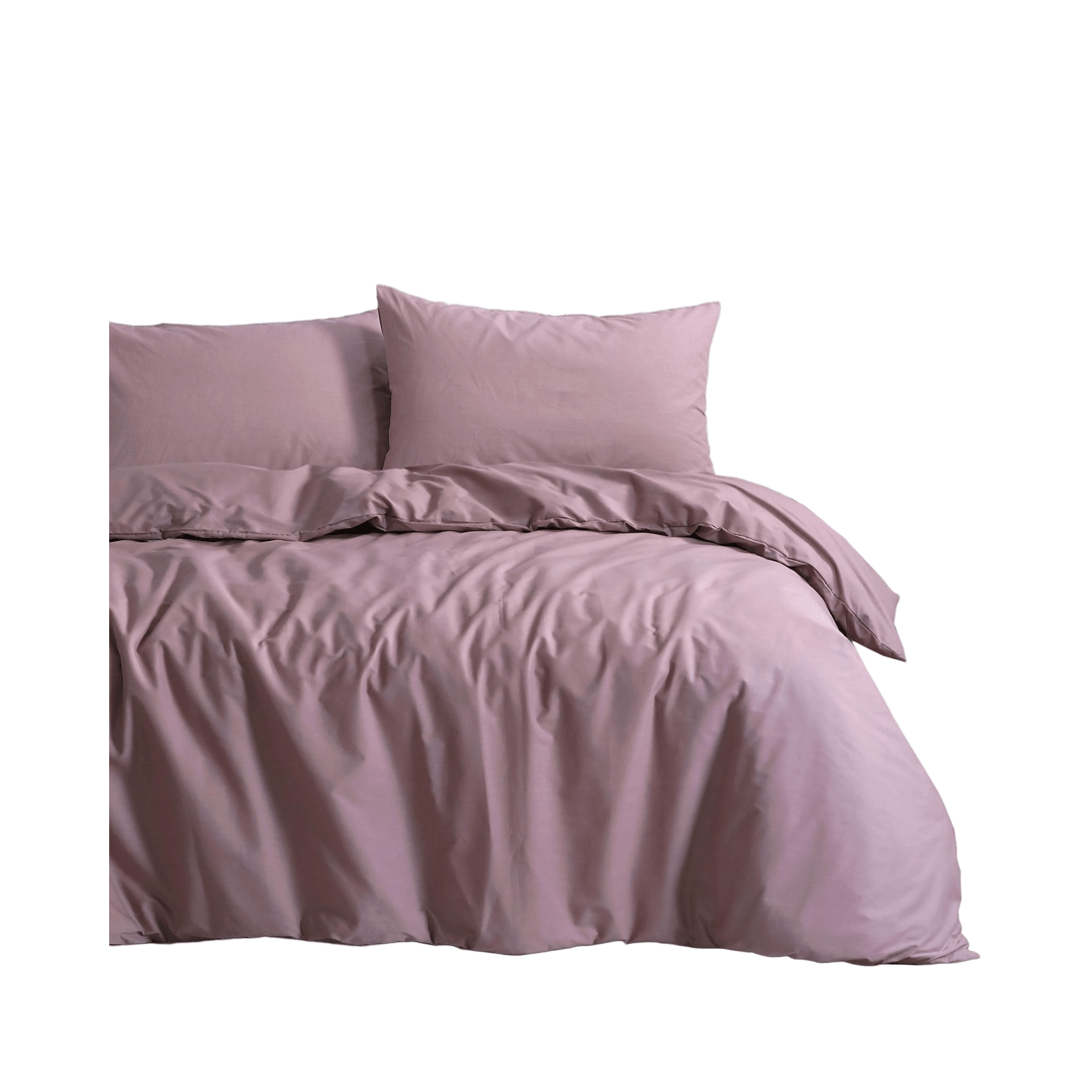 1 Amsons Royale 100% Cotton Quilt Cover Set — Dusky Pink (Single)
 - Single Bed
 - pink, 1 of 2
