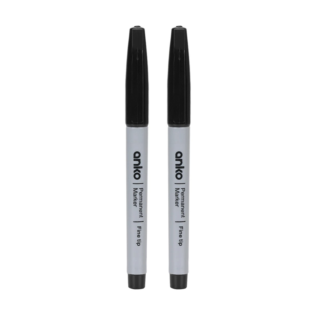 2 2 Pack Permanent Markers - Black, 2 of 5