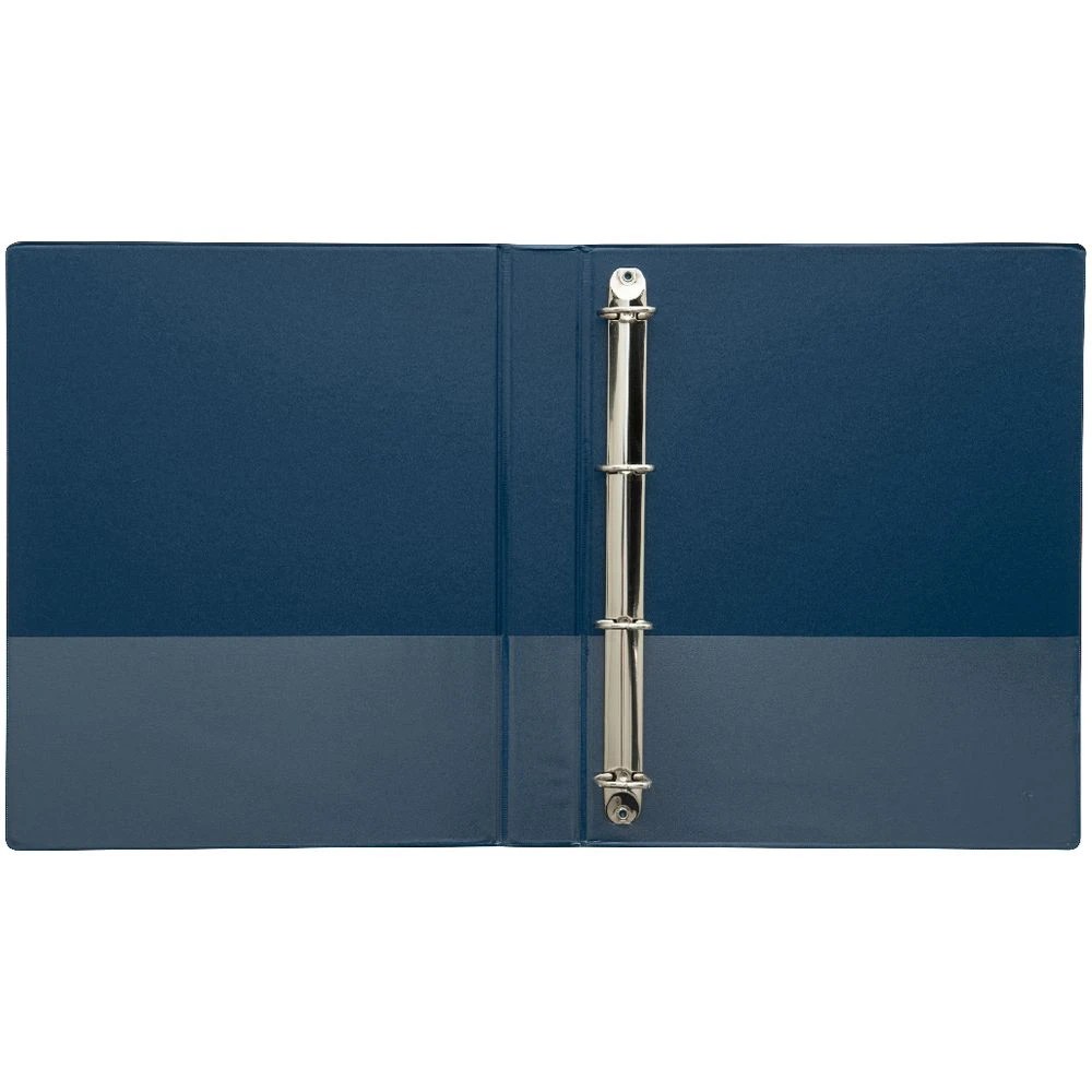 4 J.Burrows Insert Binder A4 4 D-Ring 25mm Blue, 4 of 6