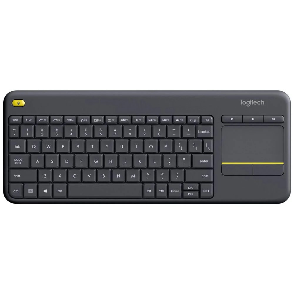 1 Logitech K400 Plus Wireless Touch Keyboard, 1 of 8