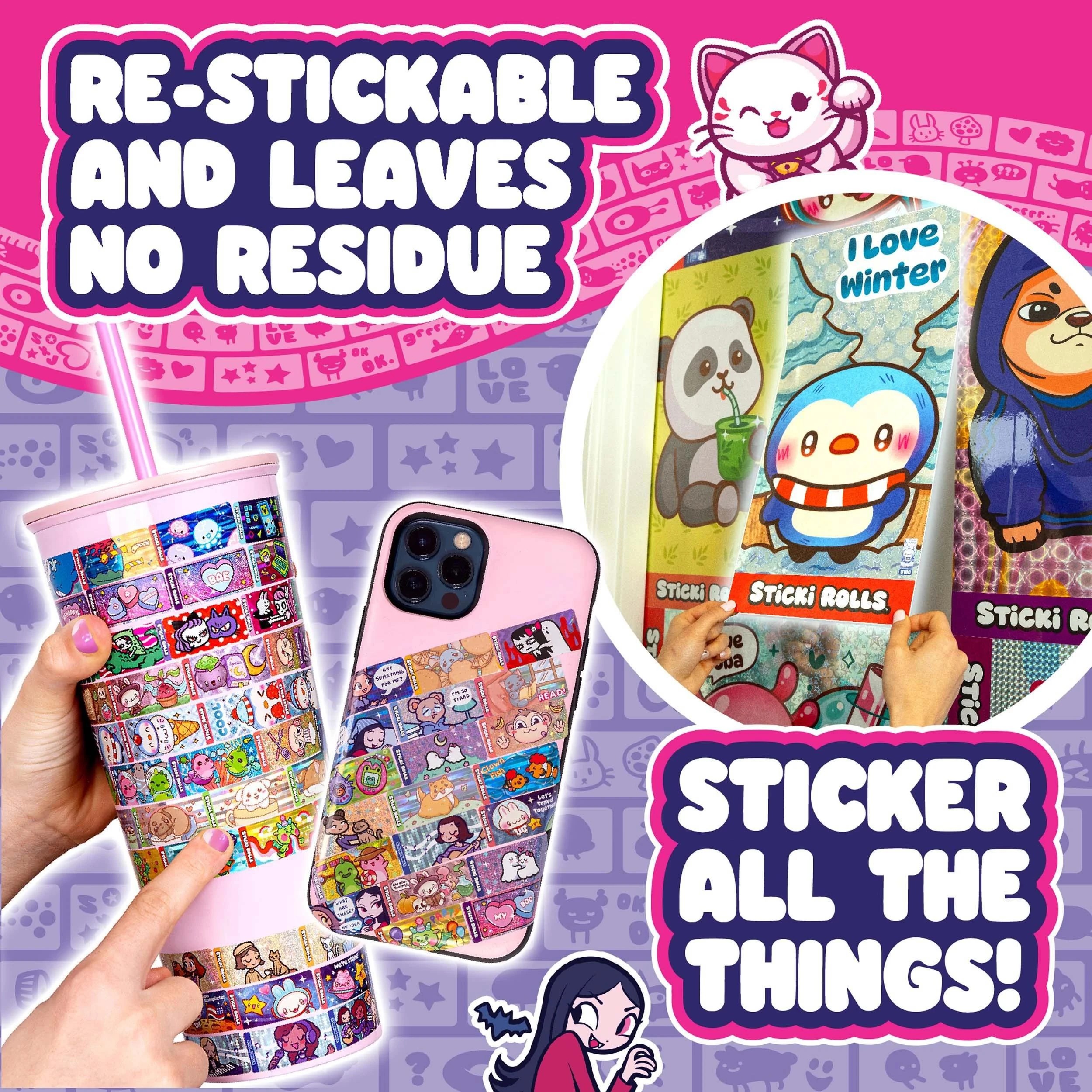 7 Sticki Rolls Sticki Rolluxe Studio Set - Assorted - Multi, 7 of 9