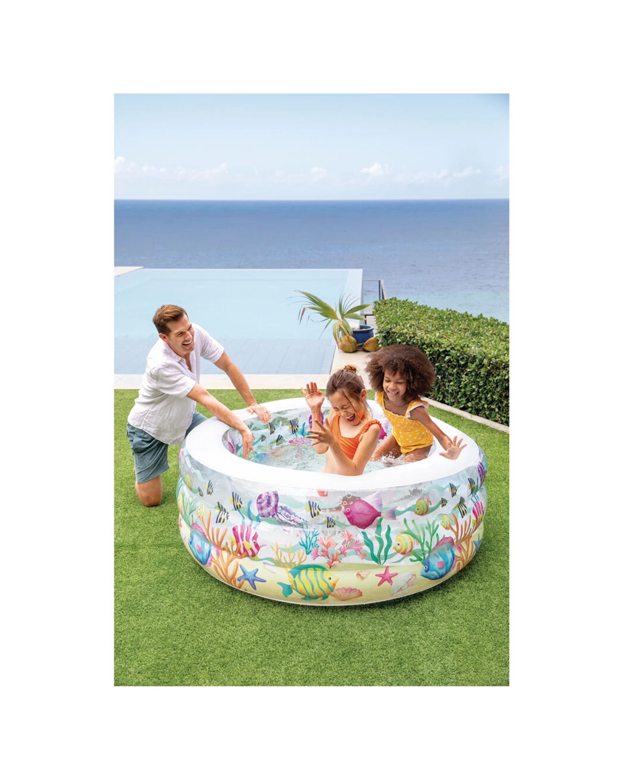 5 Intex Inflatable Aquarium Kids/Baby Pool - Multi, 5 of 9