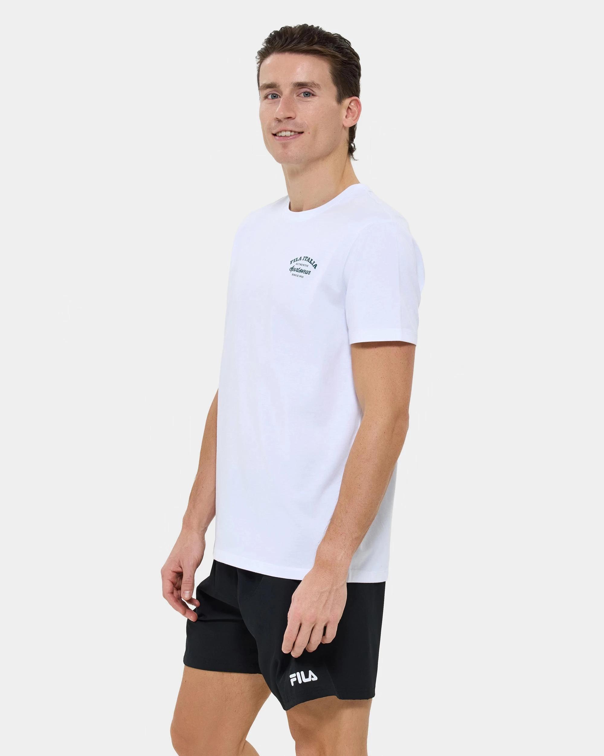 2 Willis Short Sleeve T-Shirt - Fila WHITE, 2 of 7