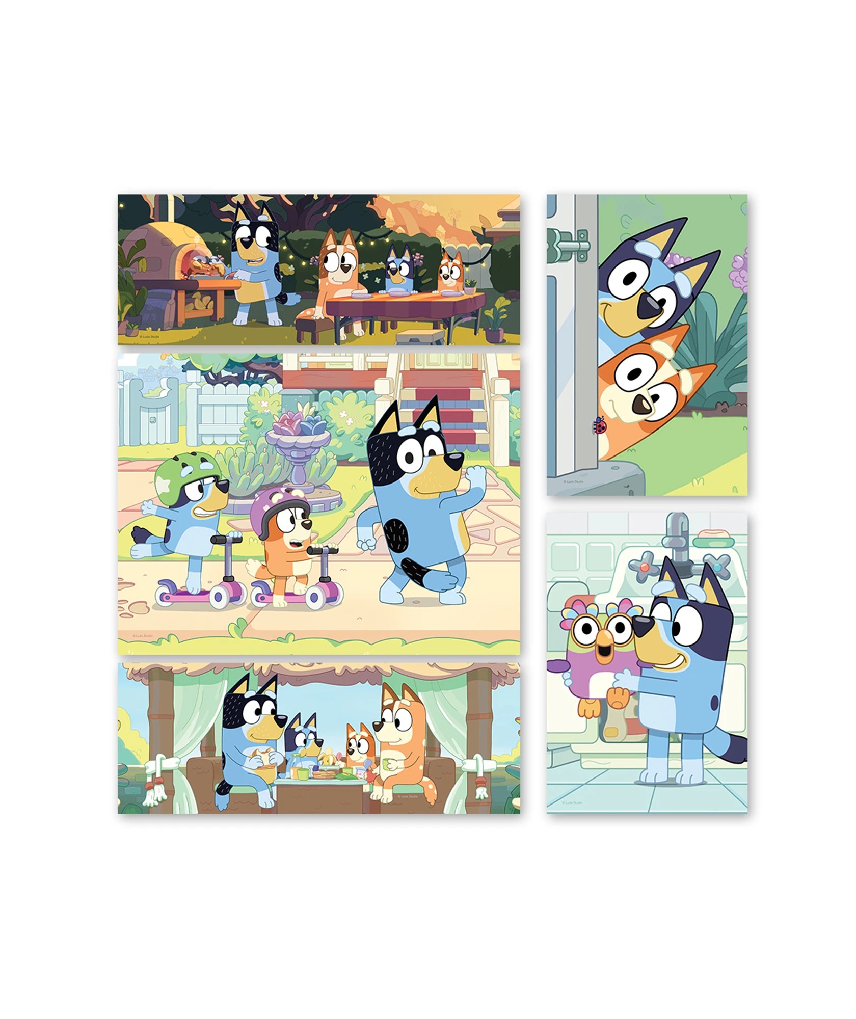 5 Licensed 5 Pack Wood Jigsaw Puzzles - Assorted* - Multi, 5 of 8