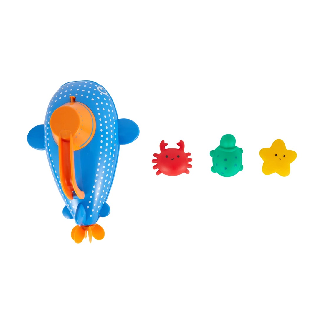 3 Bath Time Submarine Toy Set, 3 of 5