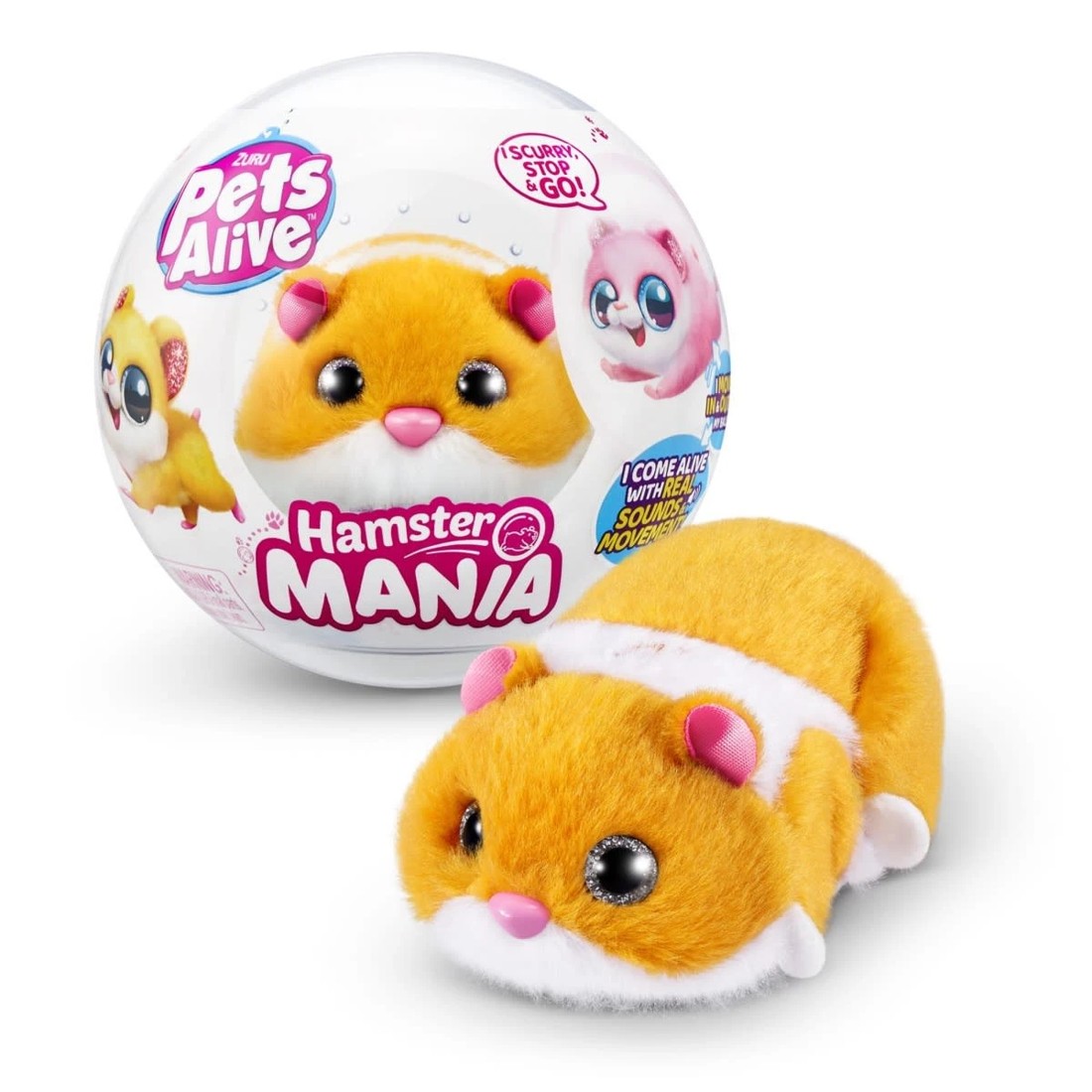 3 Zuru Pets Alive Hamster Mania - Assorted, 3 of 10