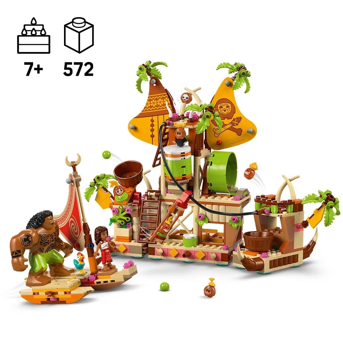 10 LEGO Disney Moana 2 Kakamora Barge 43258, 10 of 11