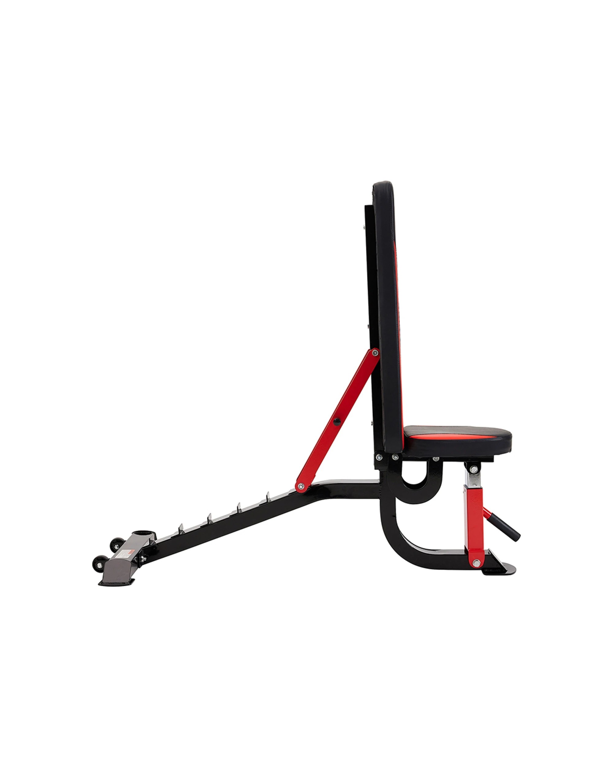 4 Everlast Adjustable FID Bench 8 Position Backrest Steel Frame Powder Coated - Black, 4 of 9