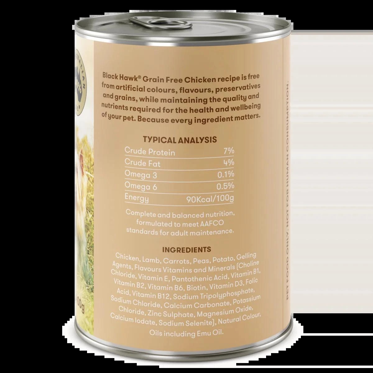 2 Black Hawk Grain Free Chicken Dog Food Protein Bones 12 x 400g, 2 of 2