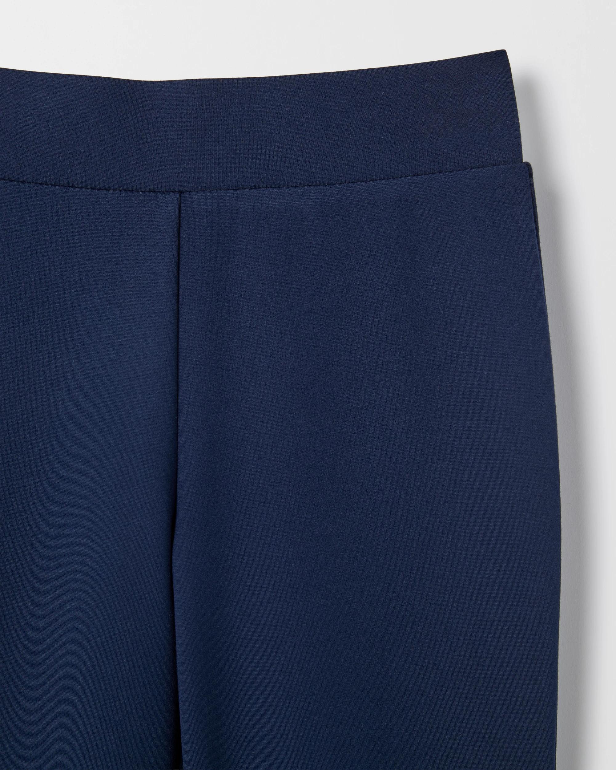 2 Target Kids Ponte Full Length Flare Leggings NAVY, 2 of 2