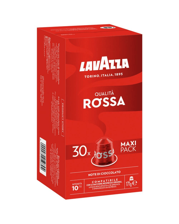 Lavazza Nespresso Compatible Coffee Capsule Qualità Rossa 30P