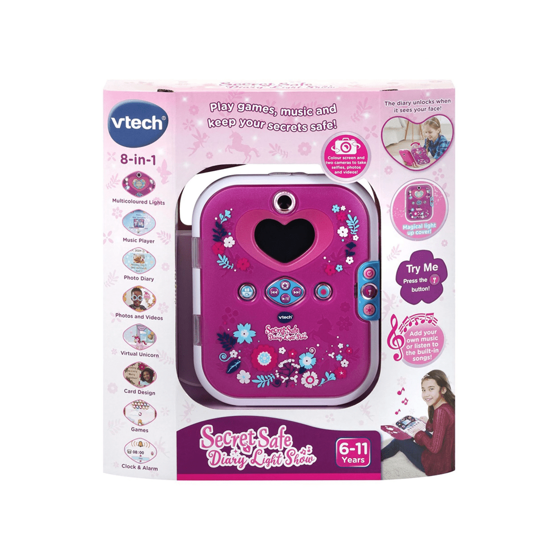 1 VTech Electronics VTech Secret Safe Diary Light Show, 1 of 2