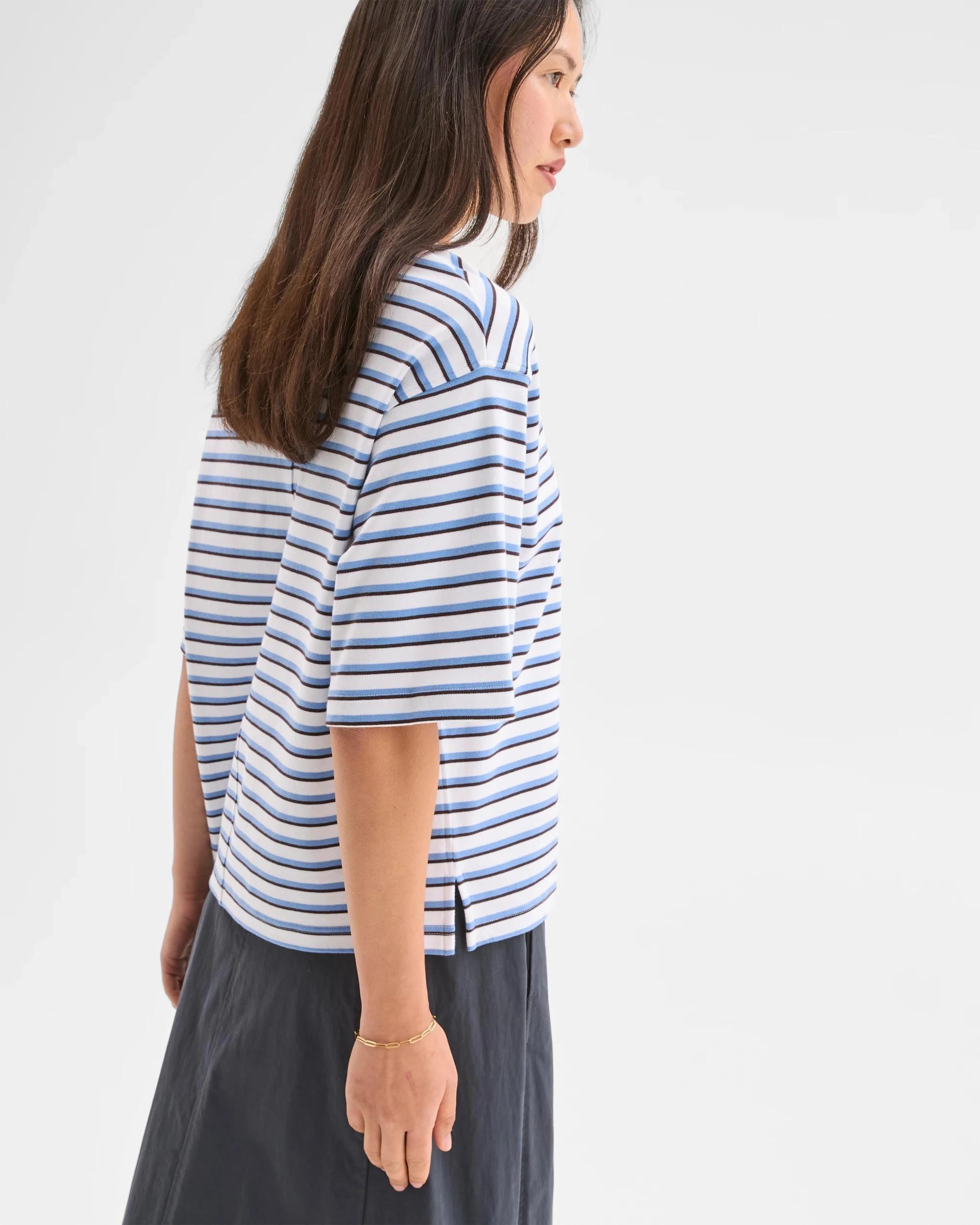 5 Target Australian Cotton Heavyweight Boxy T-Shirt STRIPE, 5 of 5