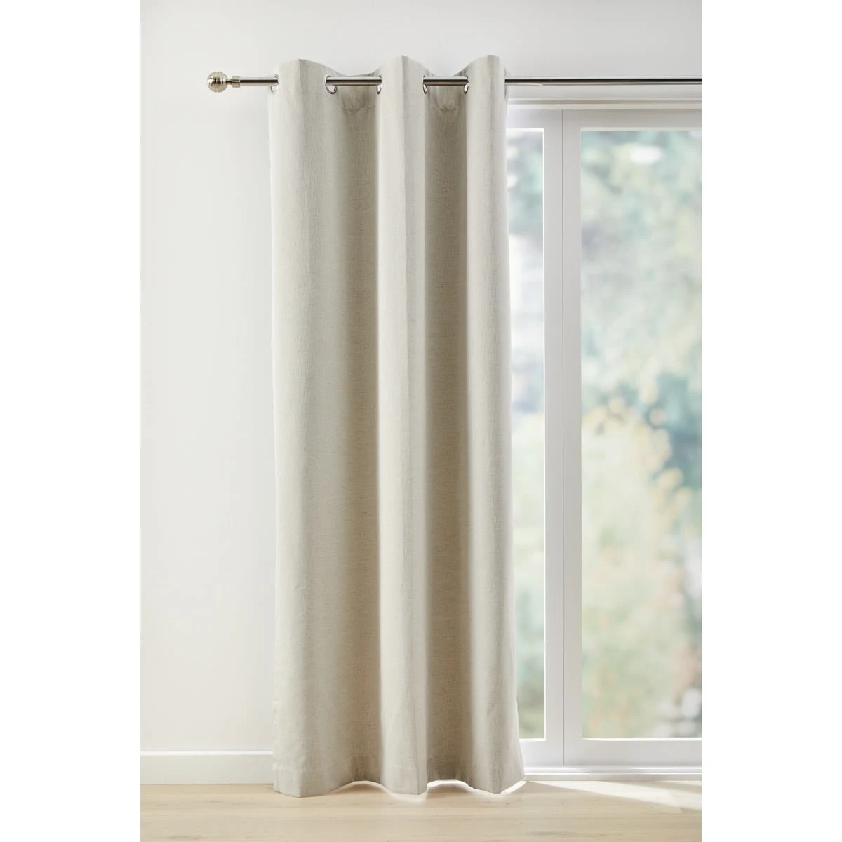 1 Valletta Block Out Curtain - Grey, 1 of 5