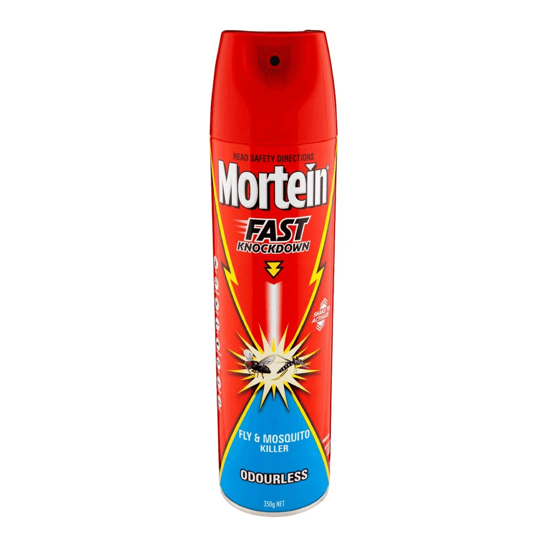 1 Mortein Fast Instant Kill Odourless Spray 350g, 1 of 1