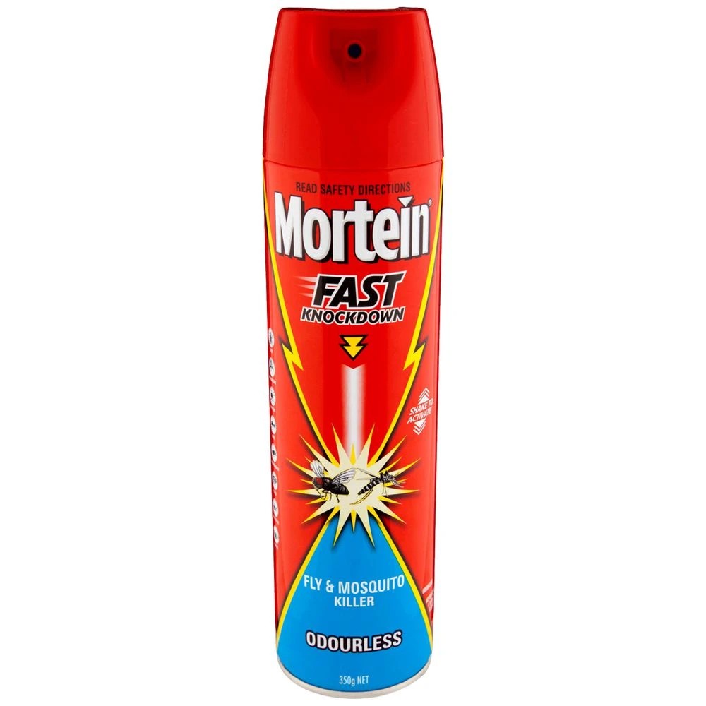1 Mortein Fast Instant Kill Odourless Spray 350g, 1 of 1
