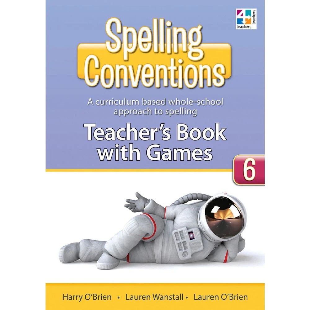 1 Spelling Conventions Teacher Book 6, 1 of 3