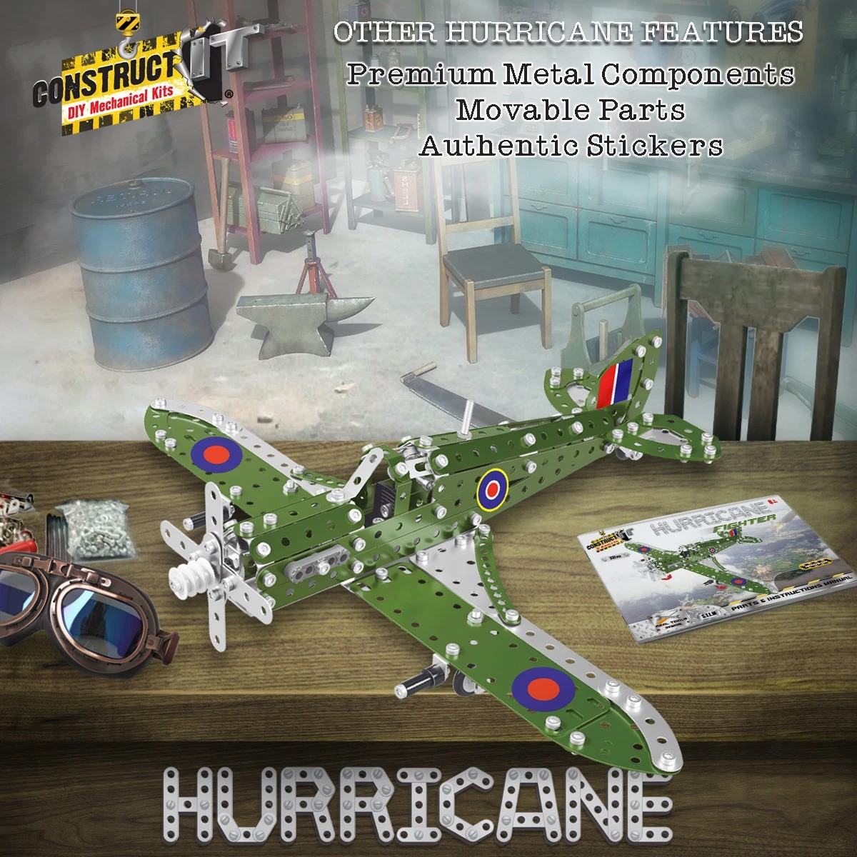9 Construct-It Hurricane Fighter, 9 of 10