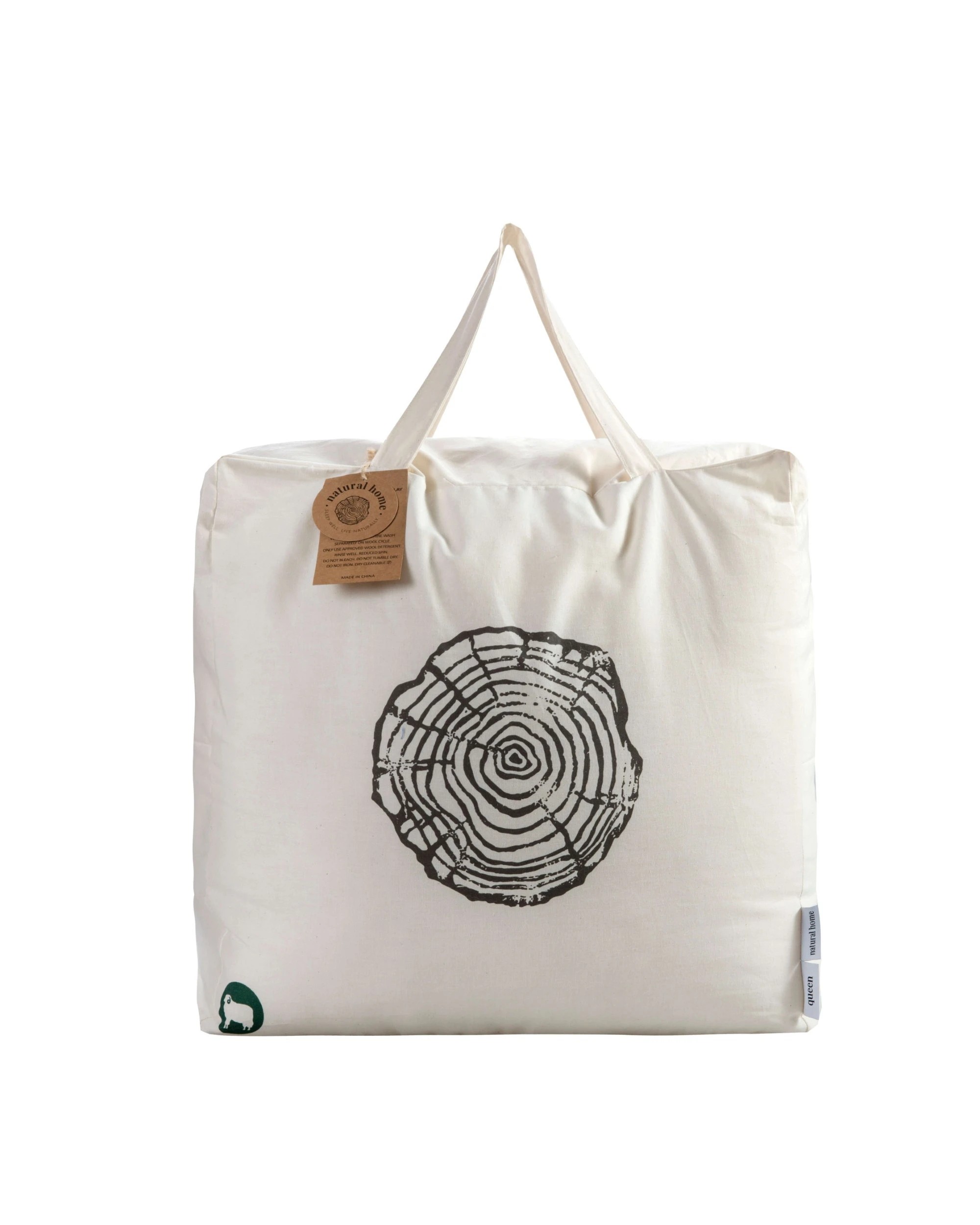 9 Natural Home All Season Wool Reversible Underlay - King Single Bed - White, 9 of 9