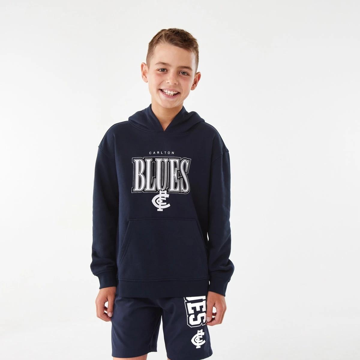 2 Official AFL Kids Hoodie Carlton, 2 of 10