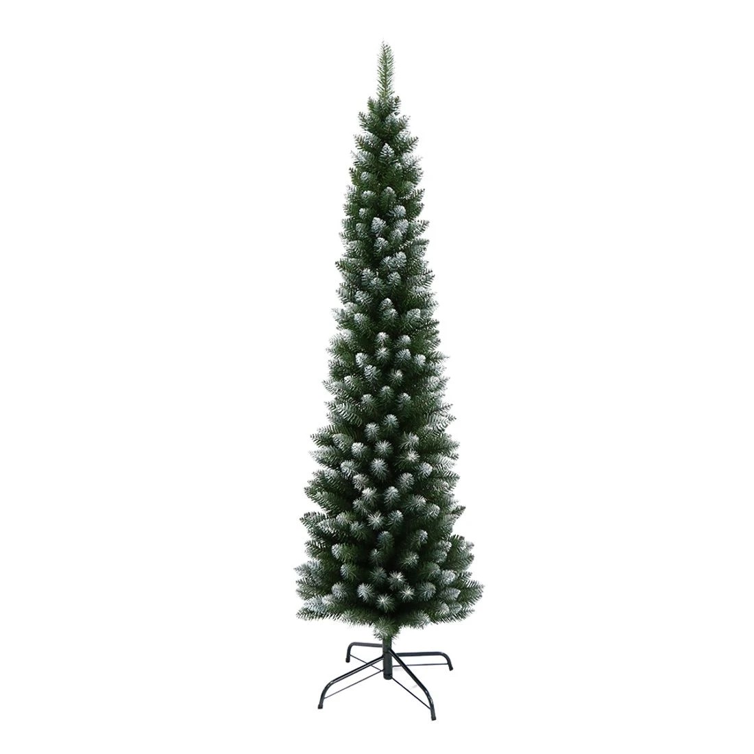 2 Jingle Jollys Christmas Tree 1.8m Xmas Tree Decorations Snowy 300 Tips Lush Foliage Sturdy Stand Easy Assembly - Green, 2 of 7