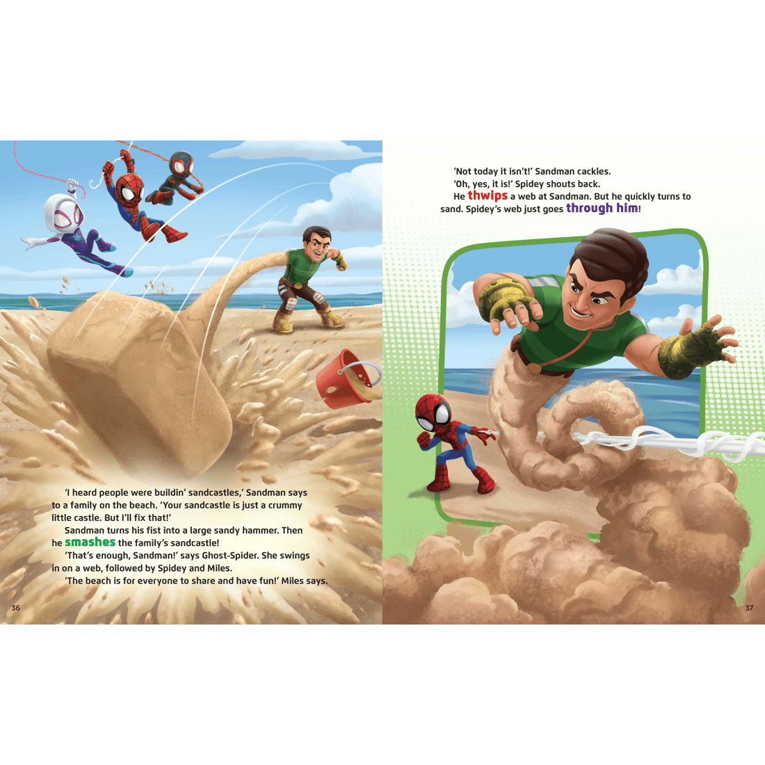 6 Disney Marvel Spidey Amazing Friends Treasury of Super Heroes Stories - Book, 6 of 6