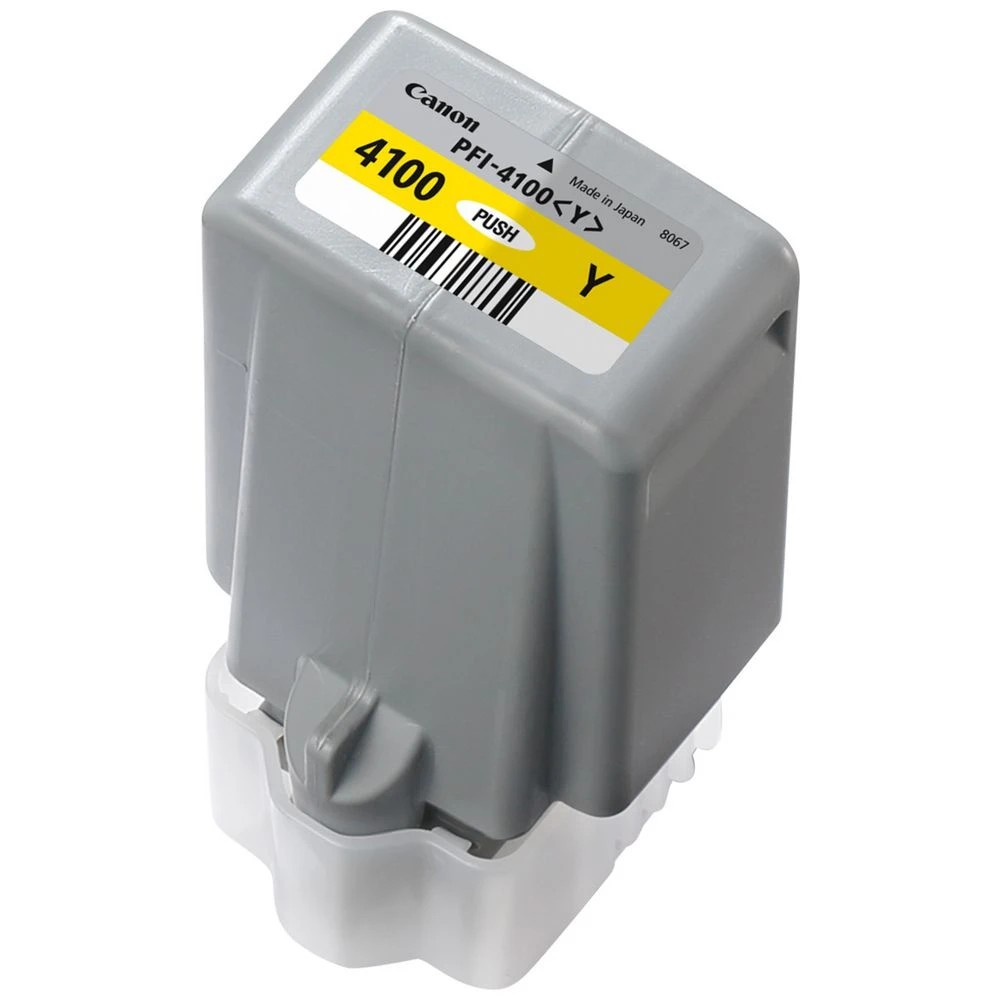 3 Canon PFI-4100 Yellow Ink, 3 of 3
