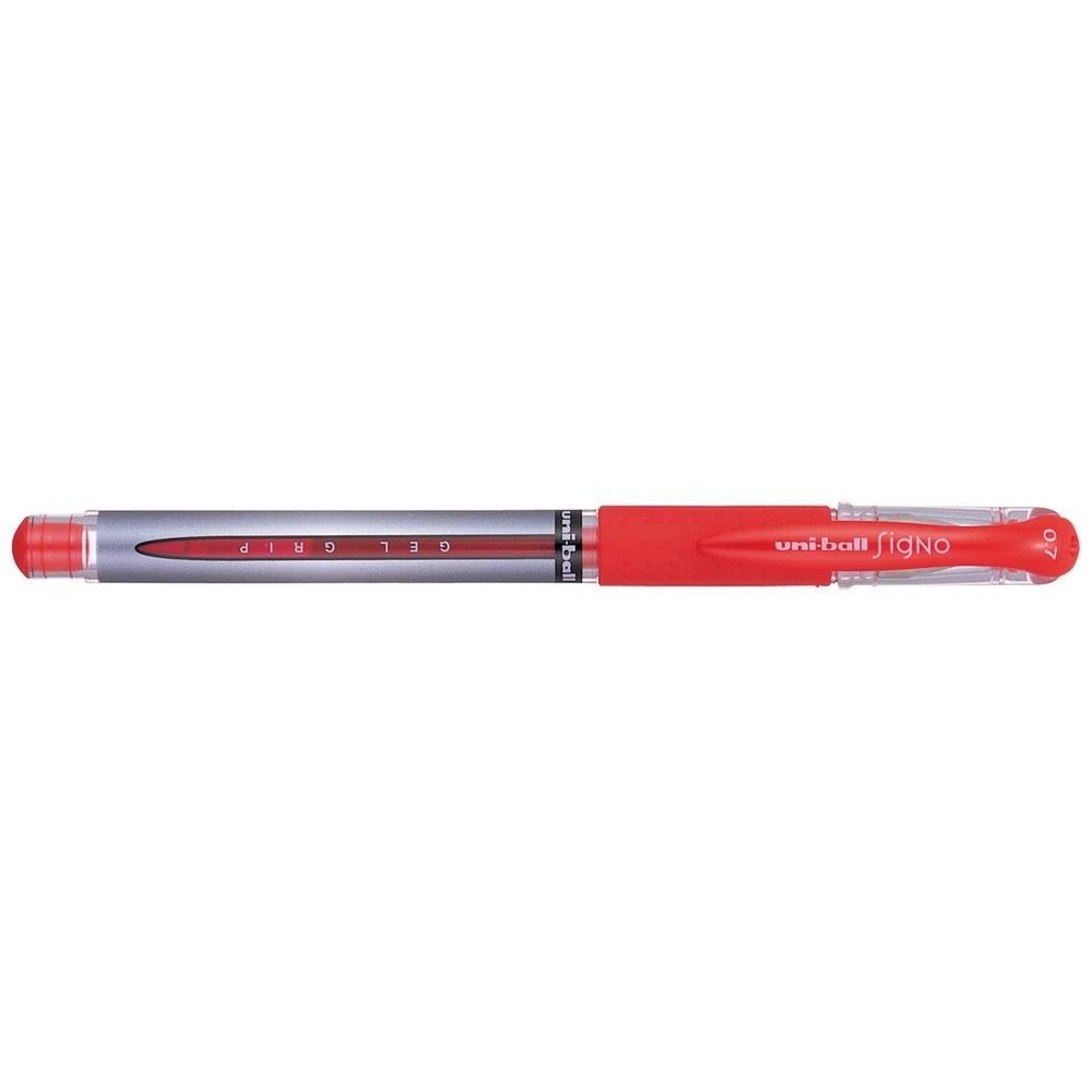 1 Uni-Ball Signo Gel Grip Gel Pen Red, 1 of 1