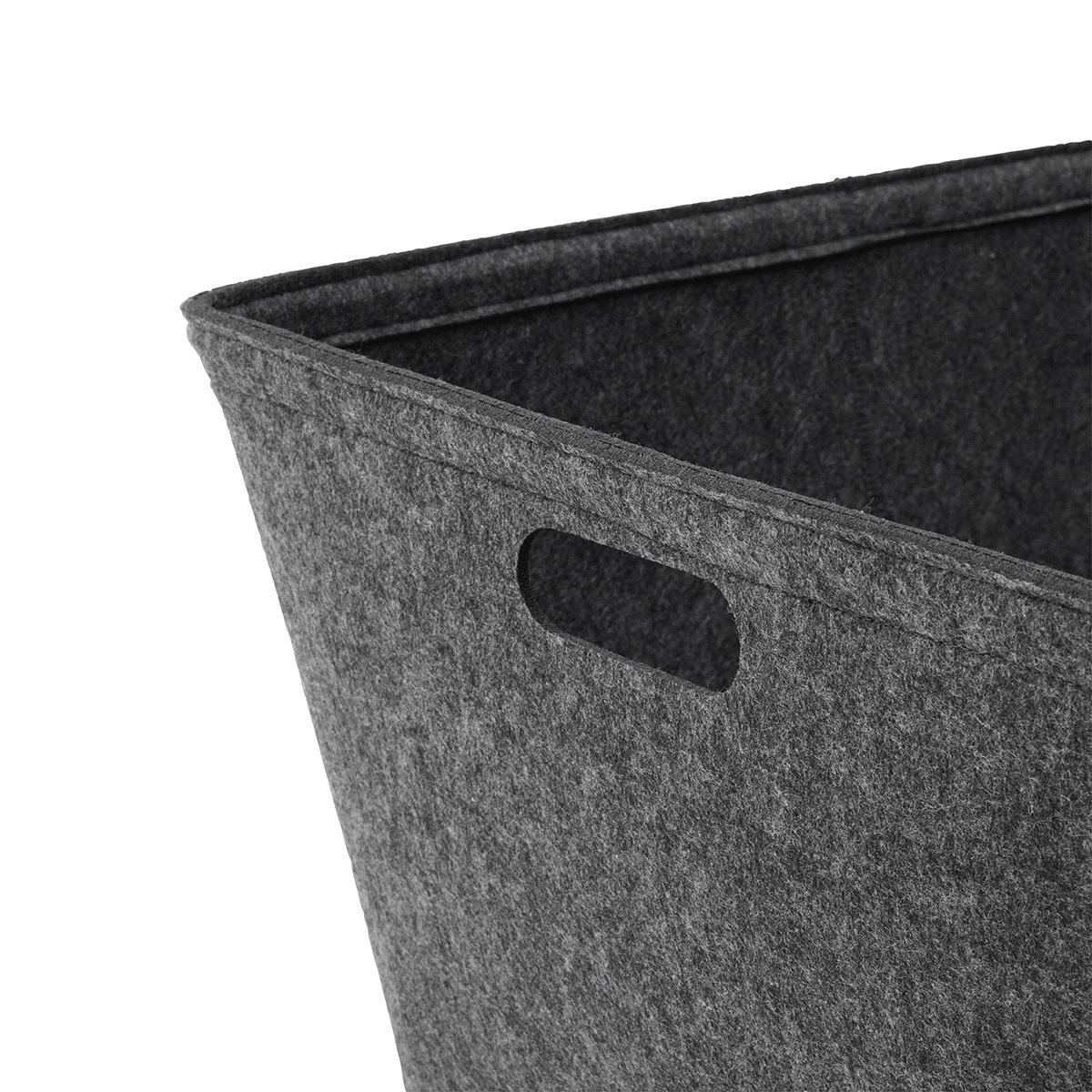 7 Felt Tub - Large, Charcoal, 7 of 10