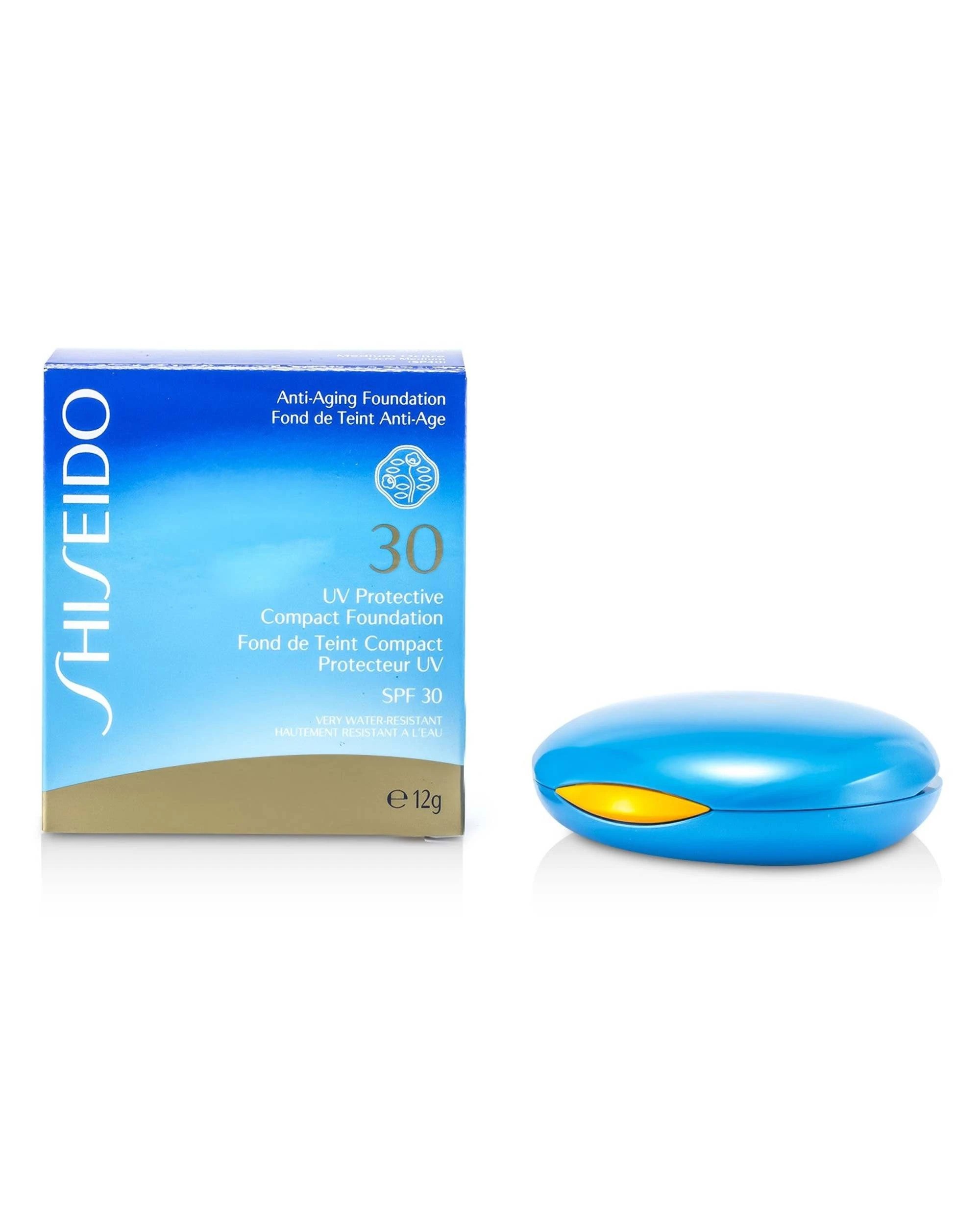 1 Shiseido UV Protective Compact Foundation SPF 30 (Case+Refill) - # 12g/0.42oz - Natural, 1 of 4