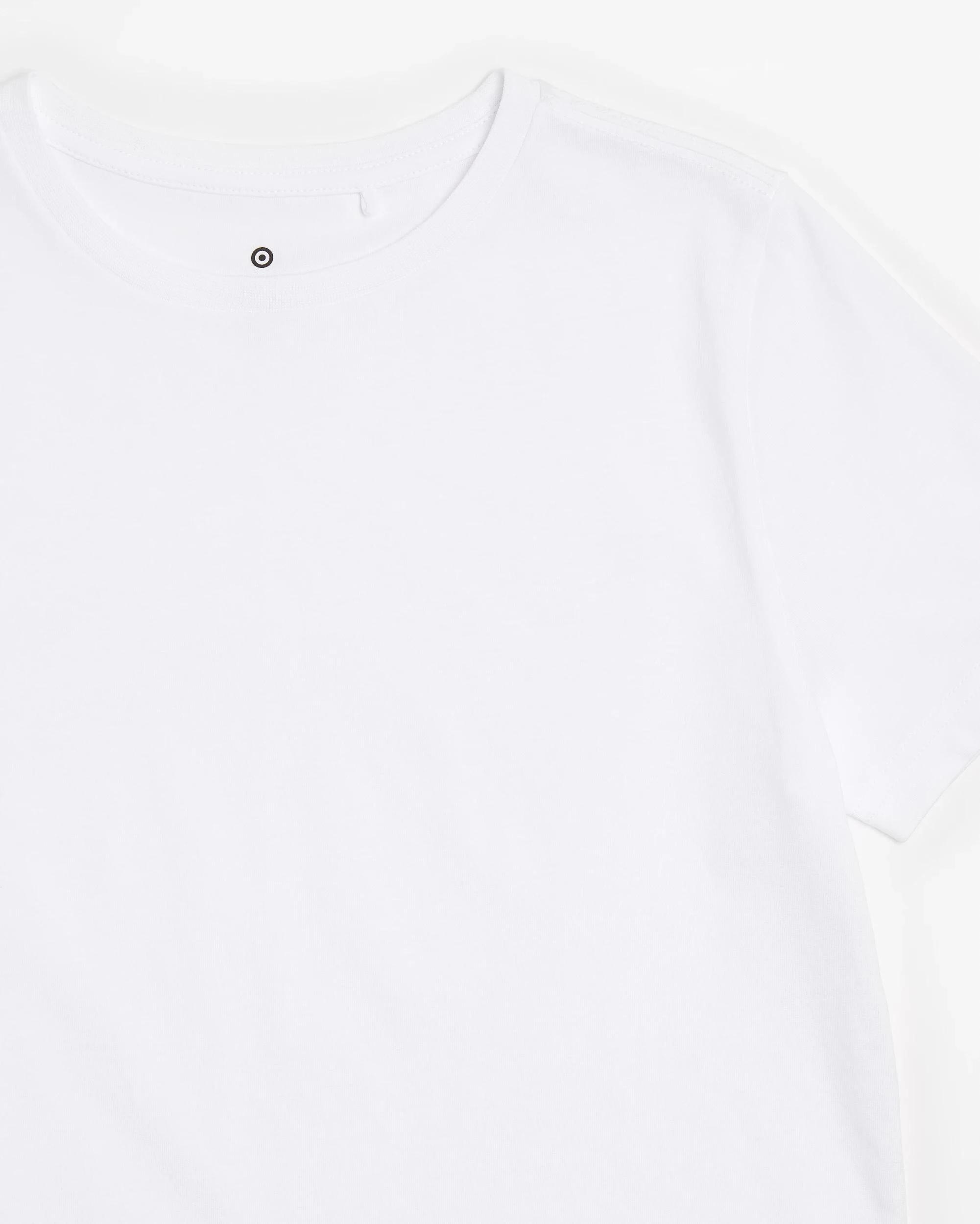 2 Target Kids Australian Cotton 2 Pack School T-Shirt WHITE, 2 of 3