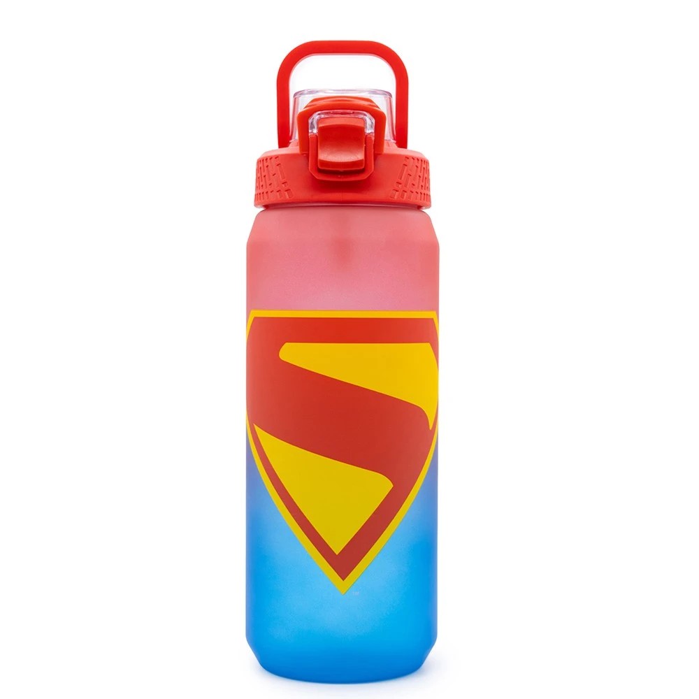 1 DC Comics - Superman 2025 - Superman Shield 1.5L Sports Drink Bottle - Multi, 1 of 3