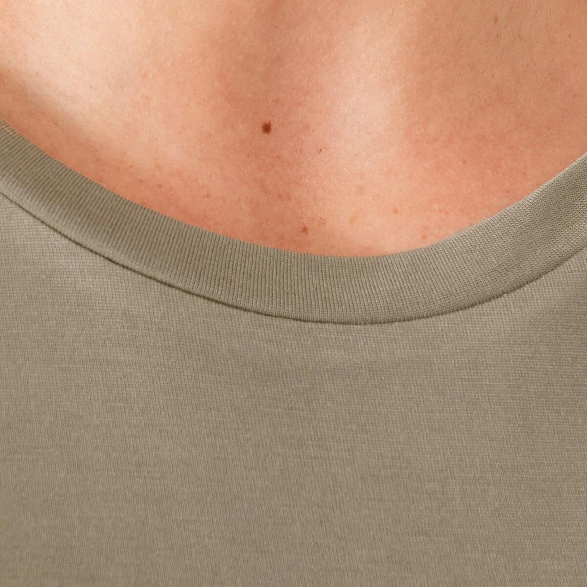 5 Short Sleeve Drape T-shirt Pave Grey, 5 of 6