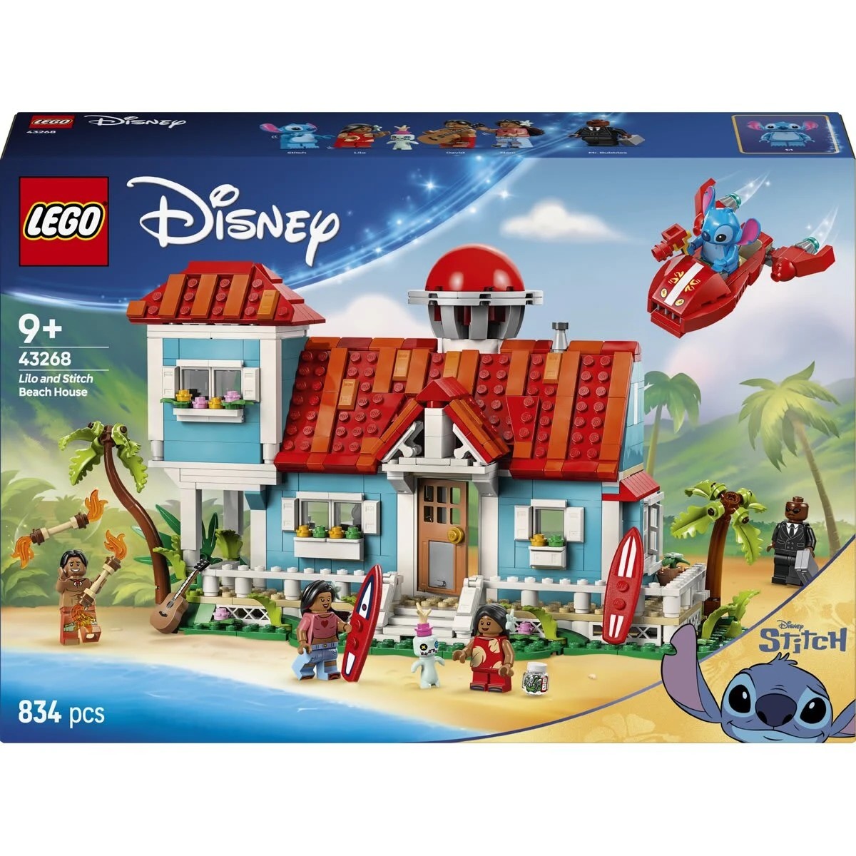 1 LEGO Disney Lilo & Stitch Beach House 43268, 1 of 11