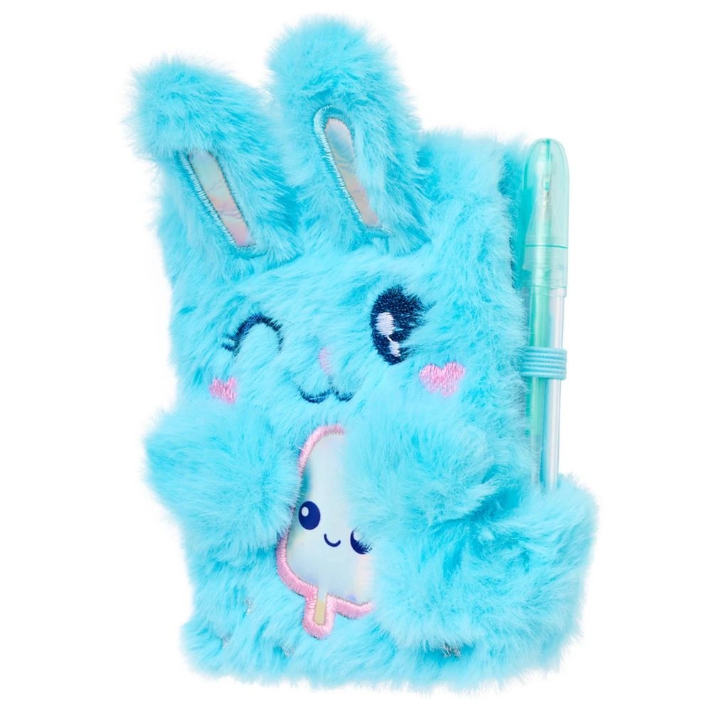 2 Studymate Novelty Fluffy Notebook Rabbit, 2 of 3