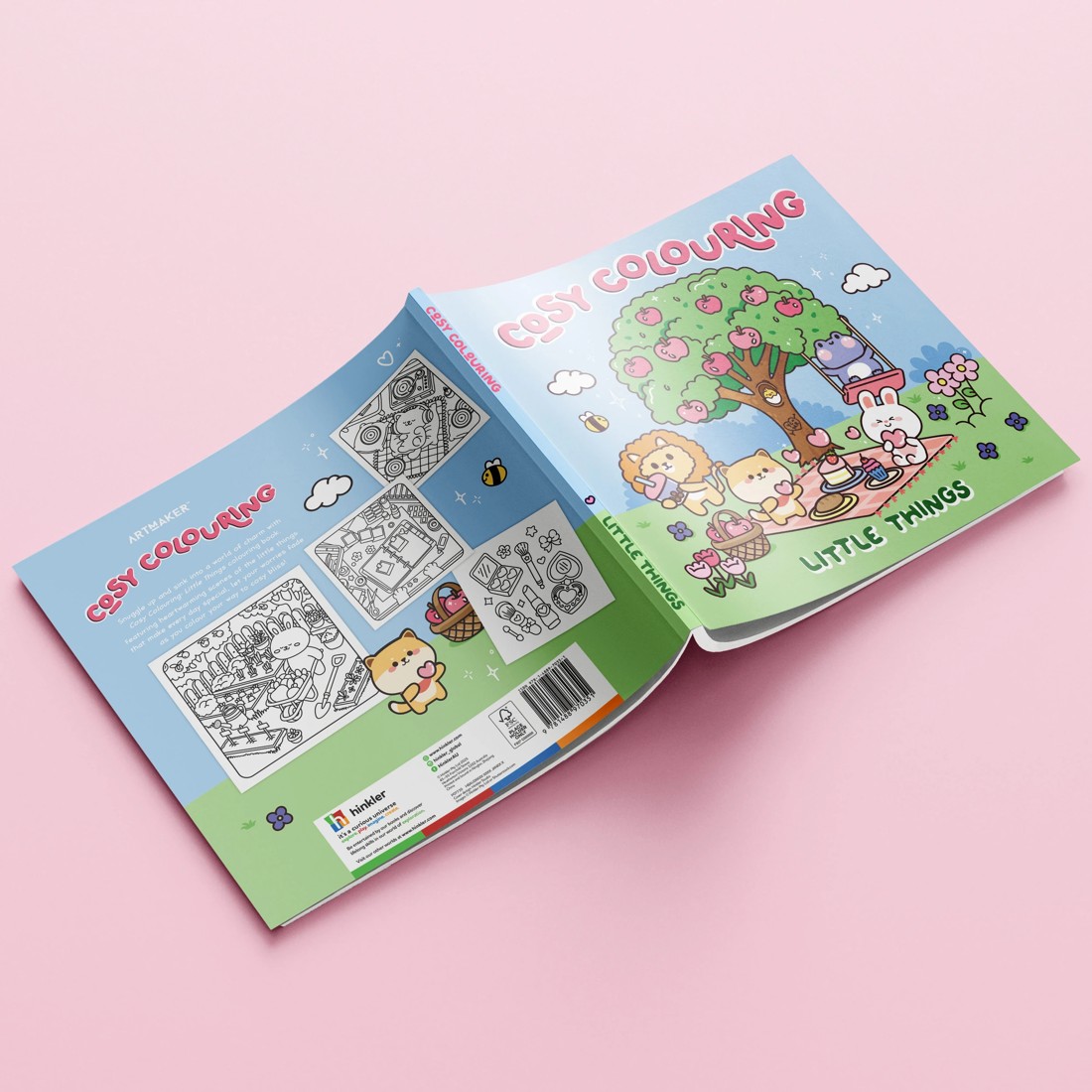 3 Art Maker Cosy Colouring: Little Things​ - Book, 3 of 4