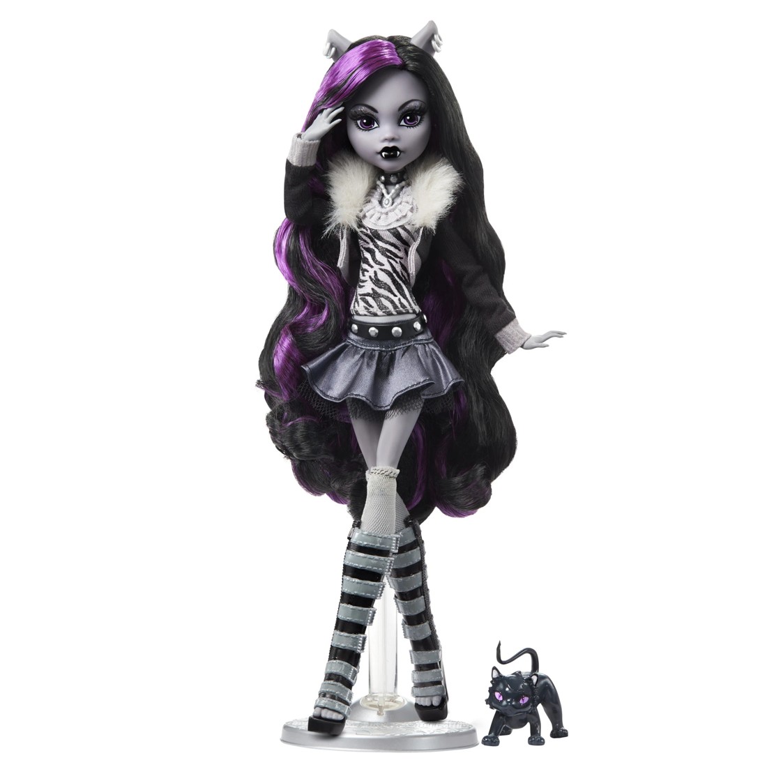 3 Monster High Reel Drama Clawdeen Wolf Collector Doll, 3 of 6