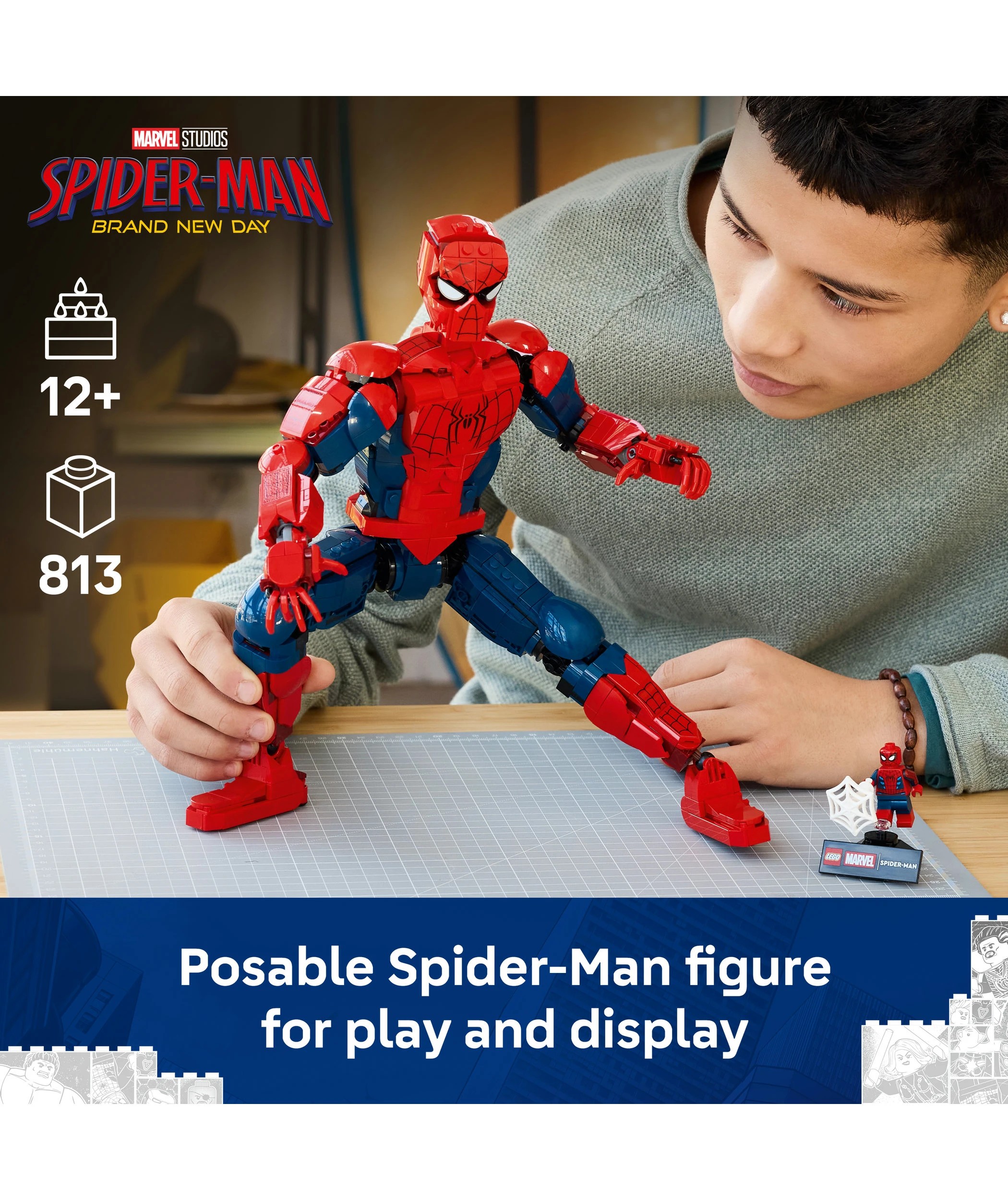 3 LEGO Super Heroes Spider-Man Hero Figure 76346, 3 of 9
