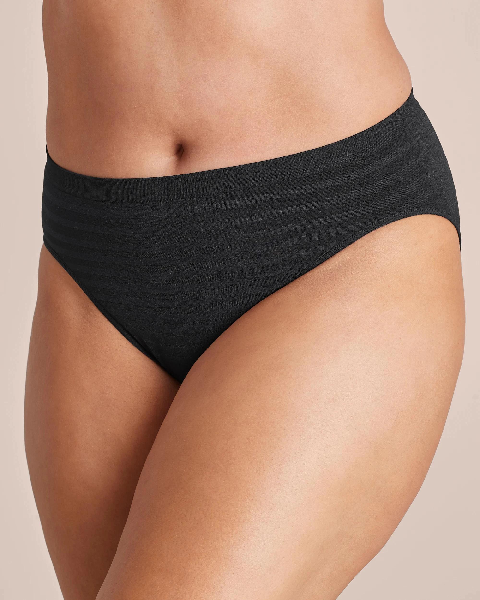 8 Target Fuller Figure 2 Pack Seamfree High Cut Briefs; Style: Lhc29837 BLACK, 8 of 10